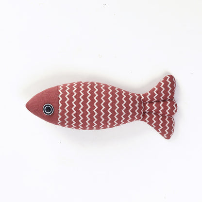 Fisk plush katlegetøj
